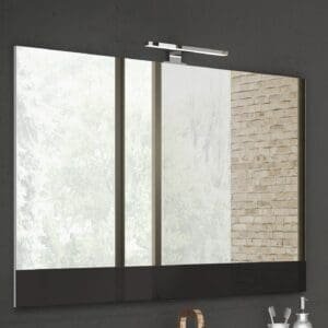 Vision wall mirror with light