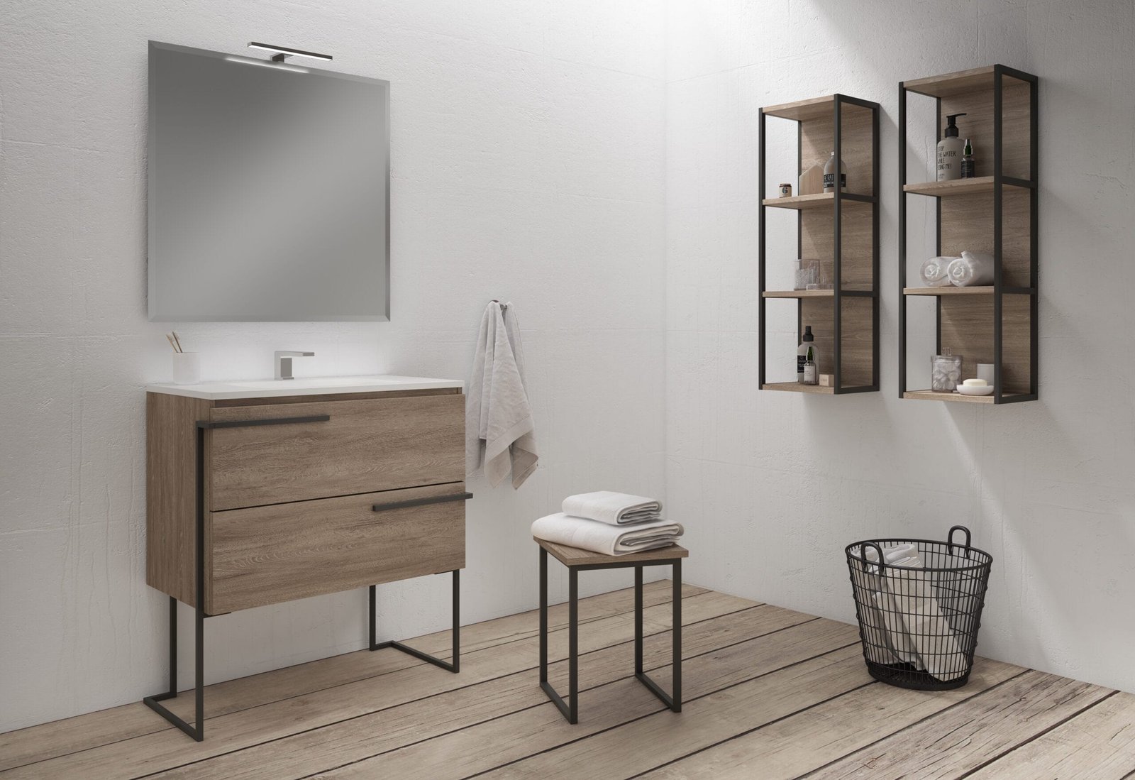 Scala Vanity mirror with lights